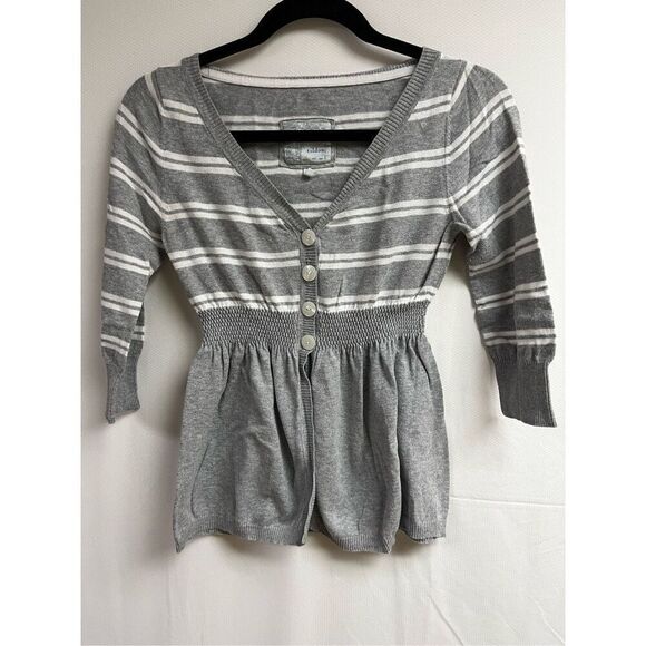 Y2K Tildon baby doll style button front sweater top - Picture 1 of 4
